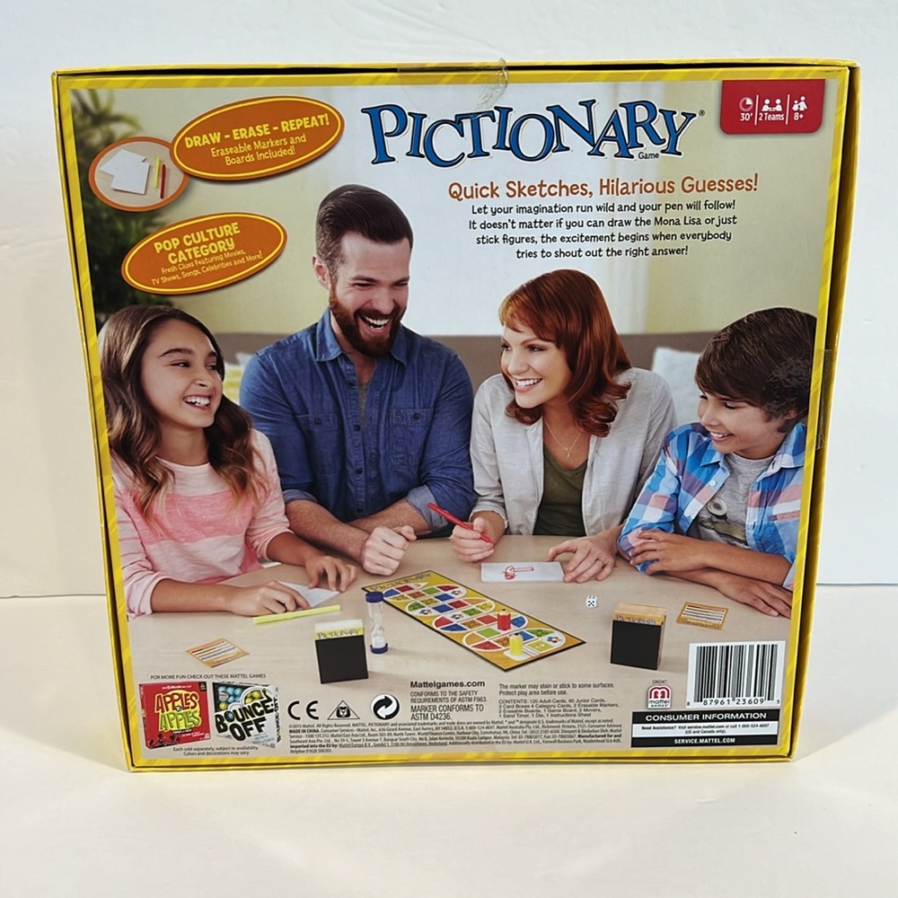 Pictionary Board Game - NEW In BOX - Picture 5 of 8